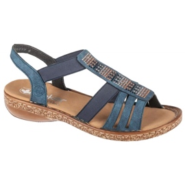 Rieker Sandals 628G7-14 szandál kék Rieker Sandals 628G7-14 szandál kék