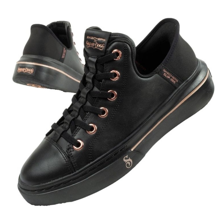 SKECHERS SLIP -INS 186001/BBK cipő fekete