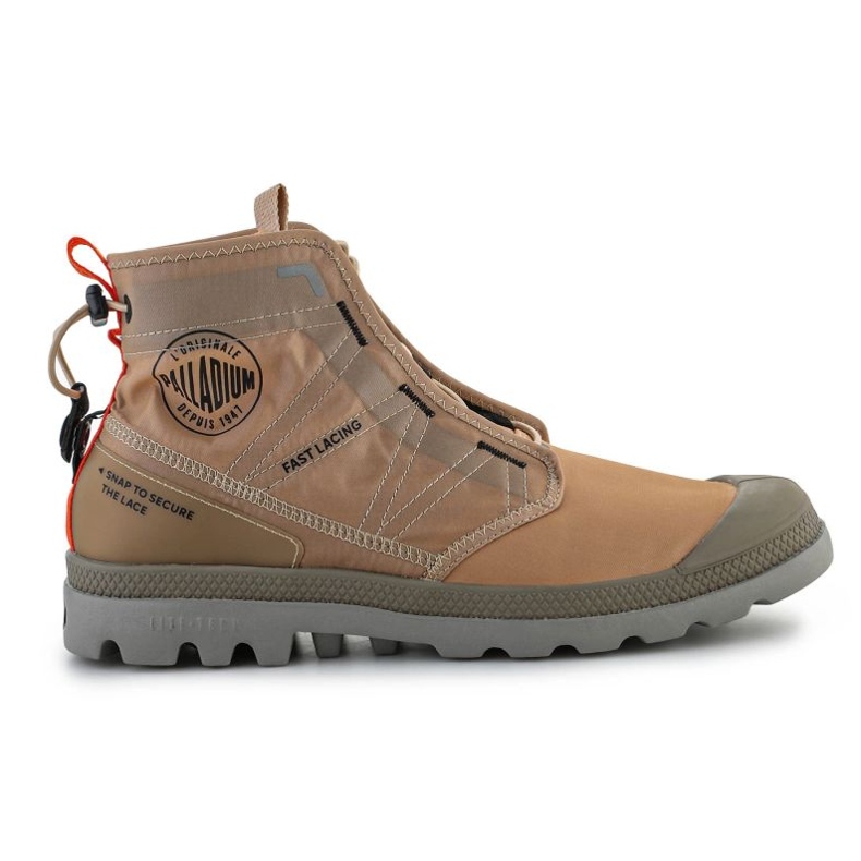 Palladium Pampa Travel Lite 77039-274-m sivatagi cipő barna