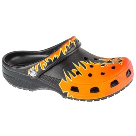 Crocs klasszikus lángok Clog 211004-0c4 narancssárga Crocs klasszikus lángok Clog 211004-0c4 narancssárga