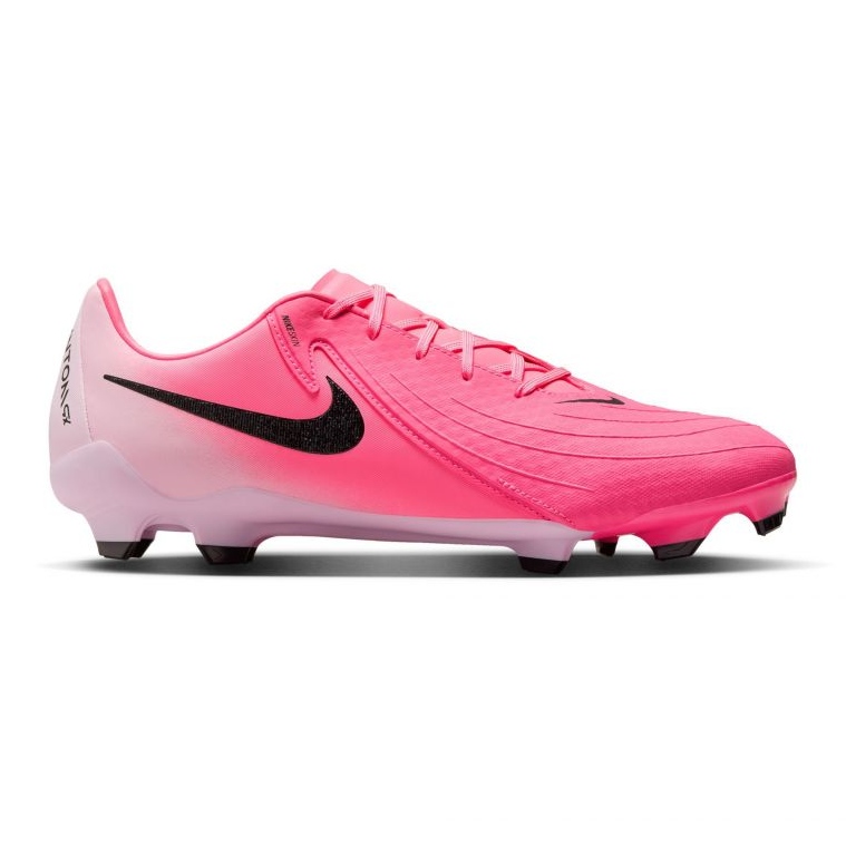 Nike Phantom GX II Academy FG/MG FD6723-600 labdarúgó cipő rózsaszín Nike Phantom GX II Academy FG/MG FD6723-600 labdarúgó cipő rózsaszín