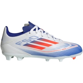 Adidas F50 League FG/MG IF1367 futballcipő fehér
