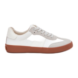 Női cipők Big Star RR274371 fehér-szürke