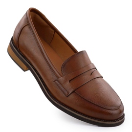 Cipő női cipők lordok barna potocki sz12573