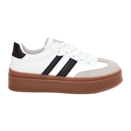 Evento Női cipők a platformon, öko bőrfehérjével Evento Női cipők a platformon, öko bőrfehérjével