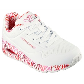 Skechers cipők 155506 WRPK cipő fehér