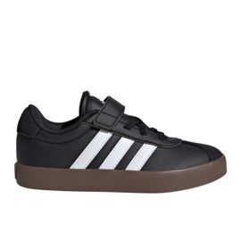 Adidas VL Court 3.0 JR ID9154 cipő fekete