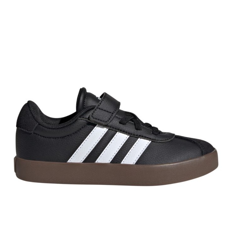 Adidas VL Court 3.0 JR ID9154 cipő fekete