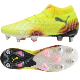 Puma Future 8 Ultimate MXSG 108188-03 labdarúgó cipő sárga Puma Future 8 Ultimate MXSG 108188-03 labdarúgó cipő sárga