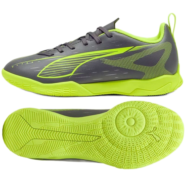 Puma Ultra Play It 108327-03 labdarúgó cipő szürke