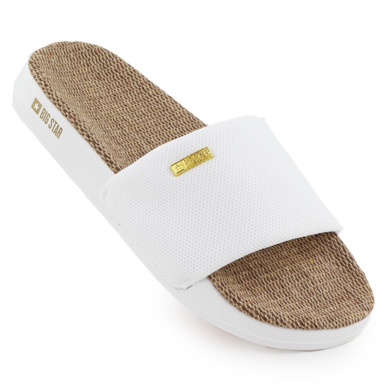 Big Star Női medence flip flop nagy csillag rr274a103 fehér