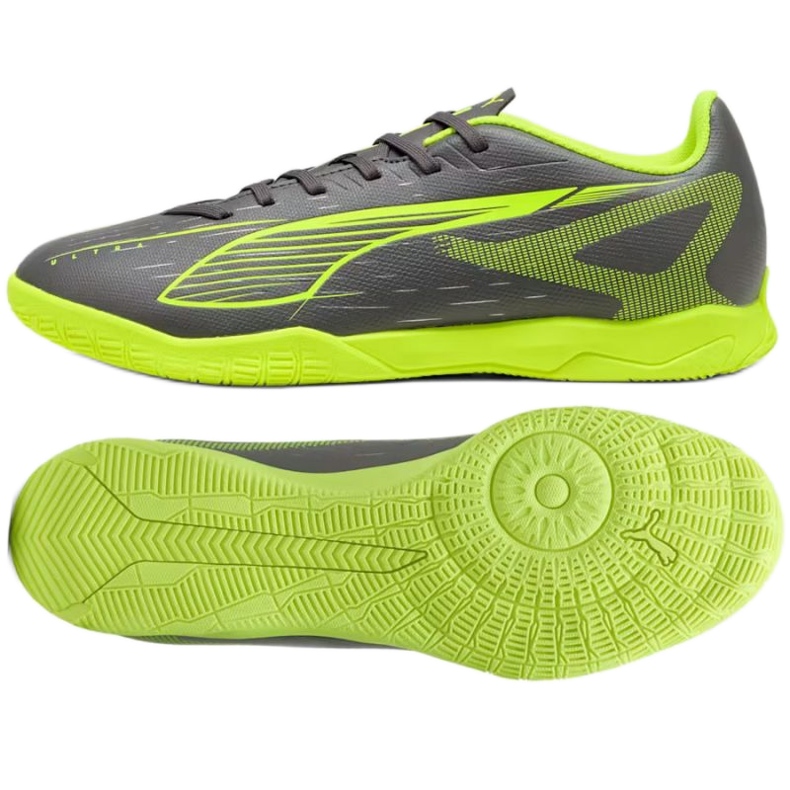 Puma Ultra Play It 108326-03 labdarúgó cipő szürke