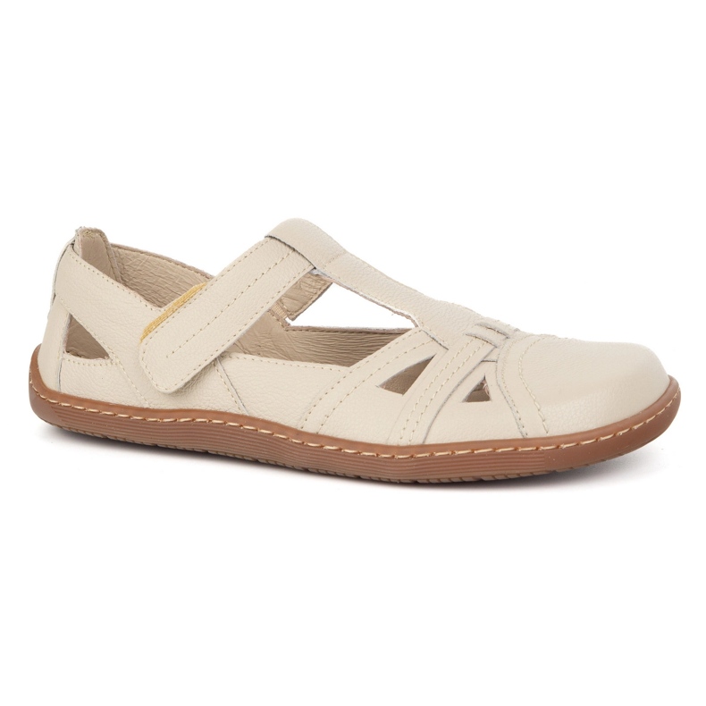 Női mezítláb cipő Ultralekkie Olivier 1285 Semi -Label Bézs