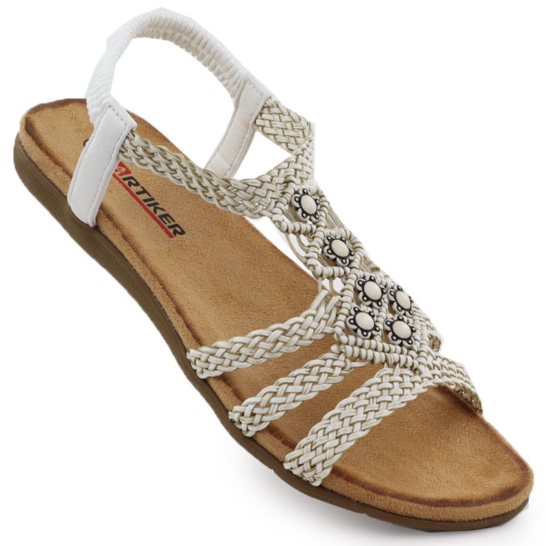 Női kényelmes szandál csúszás -Uup White Artiker 56C1323 fehér