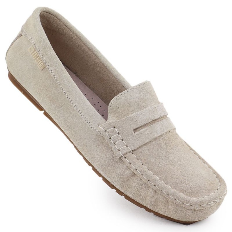 Női Big Star RR274947 női mokaszinok bézs