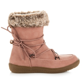 Kylie Szőrme csizma rózsaszín Kylie Szőrme csizma rózsaszín