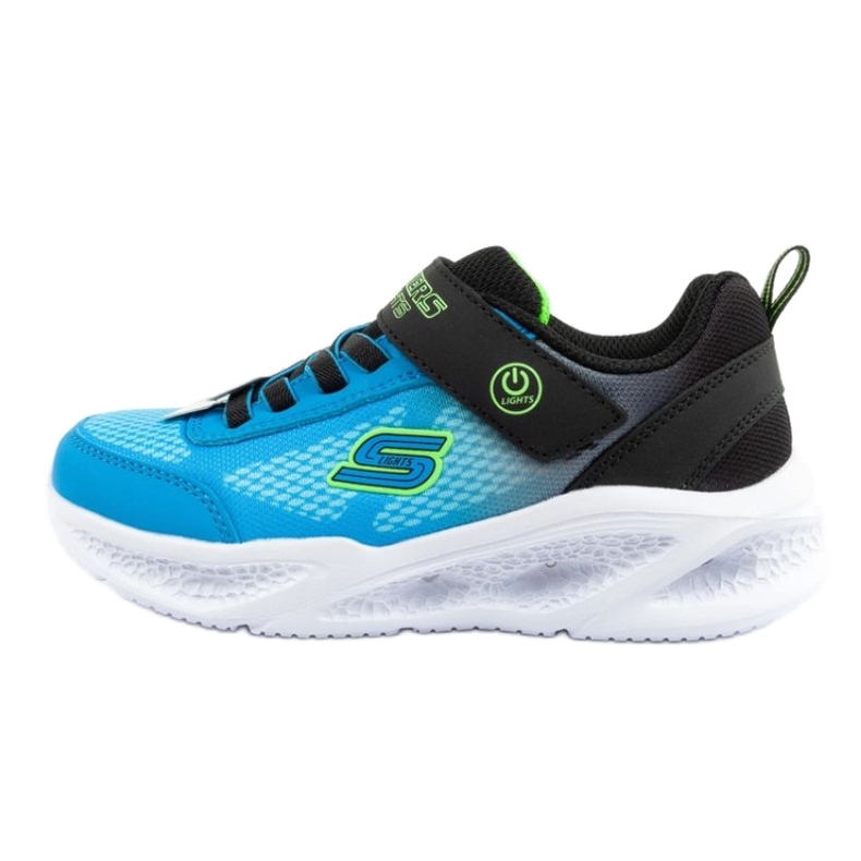 Skechers Meteor-Lights-Krendox 401495L/BKBL cipő kék Skechers Meteor-Lights-Krendox 401495L/BKBL cipő kék