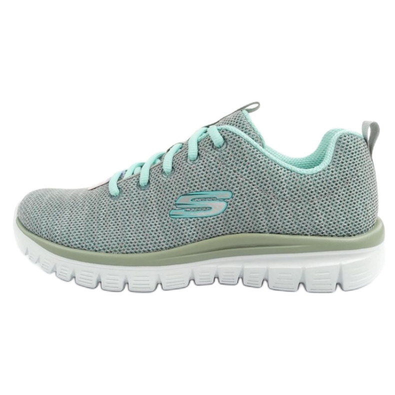Skechers kecses csavart vagyon cipő 12614/Gymn szürke