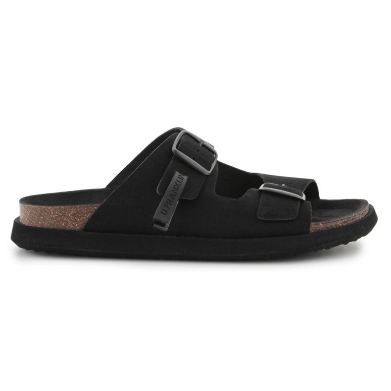 D.Franklin VIBE Sandals Csat DFSH407001 BLAC FLIP-FLOPS fekete