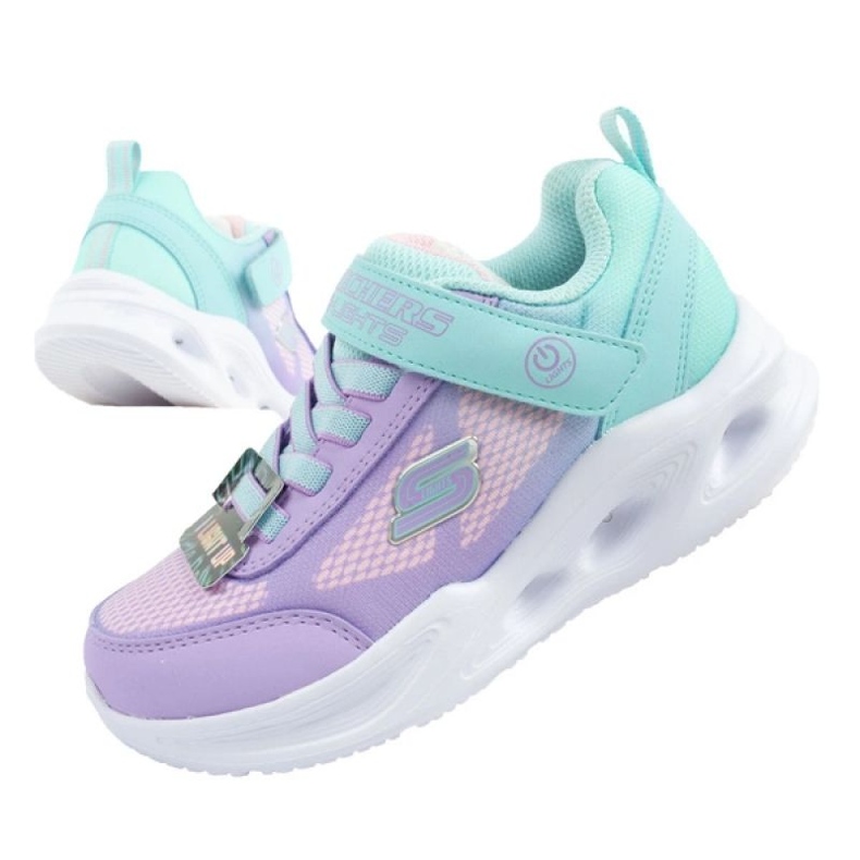 SKECHERS S LIALS-SLA GLOW 303714L/TQLV cipő ibolya