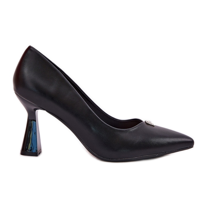 Elegáns szivattyúk a meghosszabbított VinceZa 62222 fekete tű