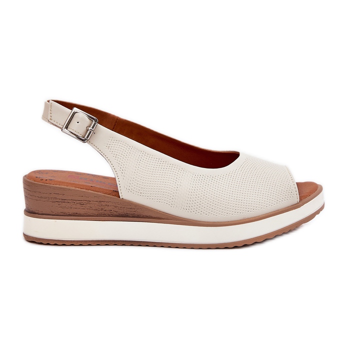 Bőrszandál az Artiker 56C2316 Light Basic -on bézs