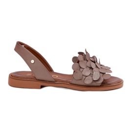Zazoo Leve Sandals Wheelsoo Note 40425 DARPEGE -t tanít bézs