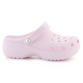 CROCS Classic Platforms Pearl Clog 211231-6W rózsaszín