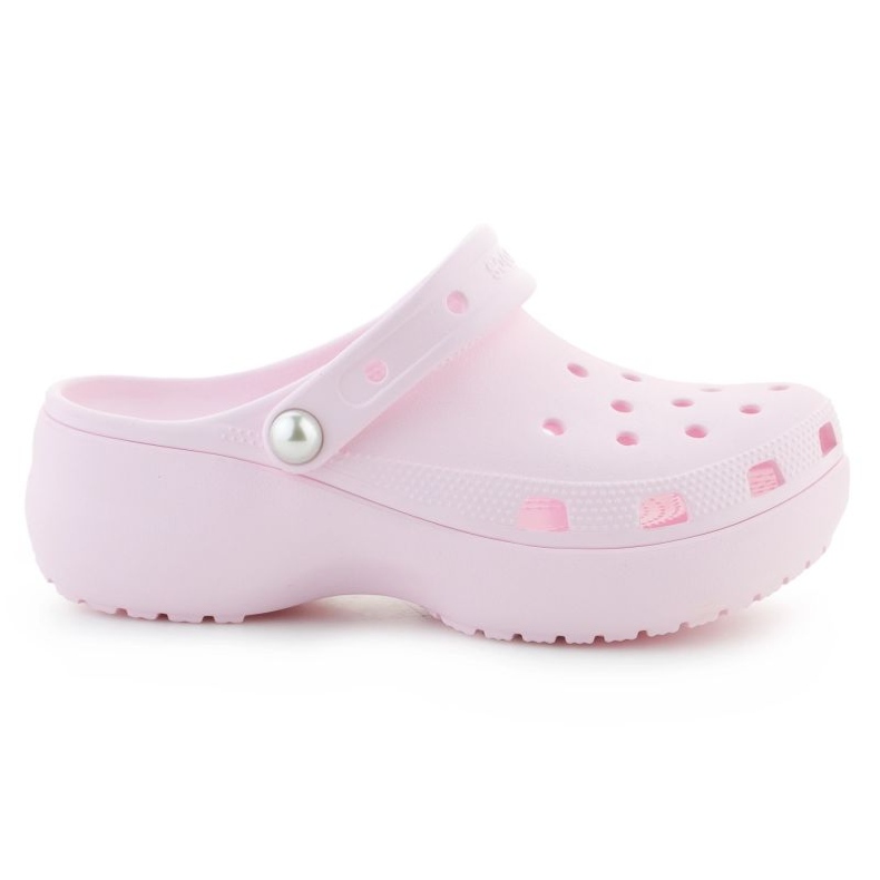 CROCS Classic Platforms Pearl Clog 211231-6W rózsaszín