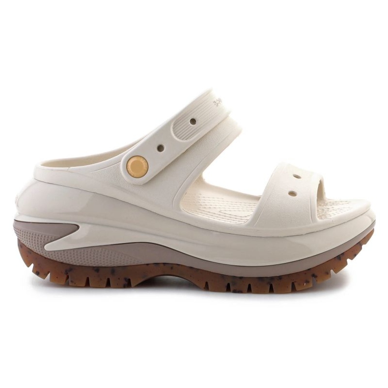 CROCS Classic Mega Crush Clog 207989-214 Flip-flopok bézs