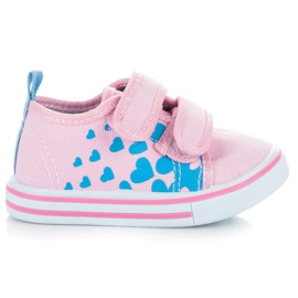 Bona Sneakers In Hearts rózsaszín