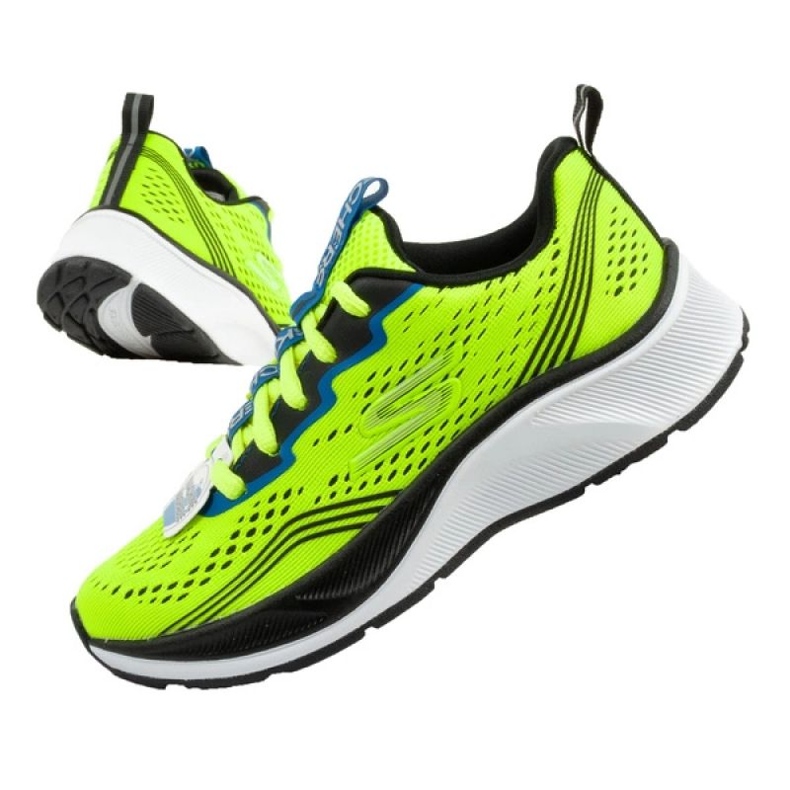 SKECHERS Elite Sport-Push-Pace Shoes 403951L/YLBK zöld