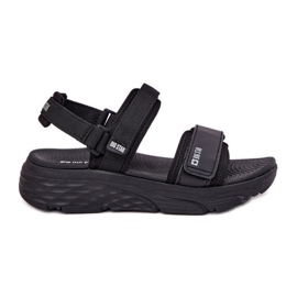 Női sportszandál a Big Star RR274A077 fekete platformon