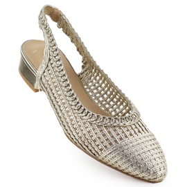 Női nyílt szandál az Arany Spitz T.sokolski L25-334-ben aranysárga Női nyílt szandál az Arany Spitz T.sokolski L25-334-ben aranysárga