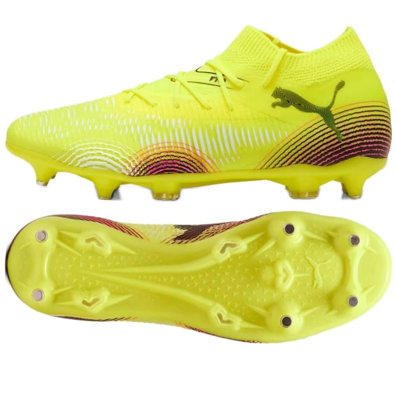 Puma Future 8 Match MXSG 108367-03 Football cipő sárga