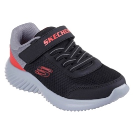 SKECHERS BOUDER-TREKZIC 403908L-BKRD cipő fekete
