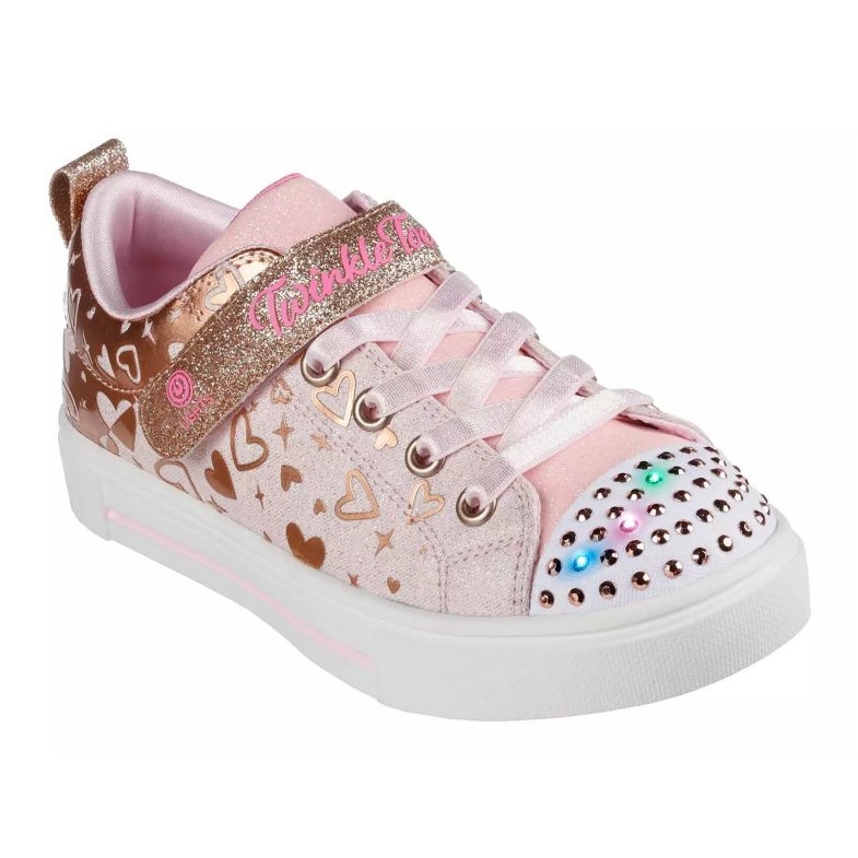 Skechers S Lights® Twinke Sparks Heather Charm 314787L-LPRG LT cipő rózsaszín