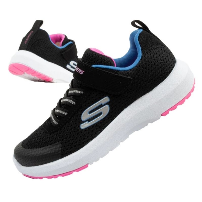 SKECHERS Dinamikus futófelület-HOP N'HIKE 81365L/BKMT cipő fekete