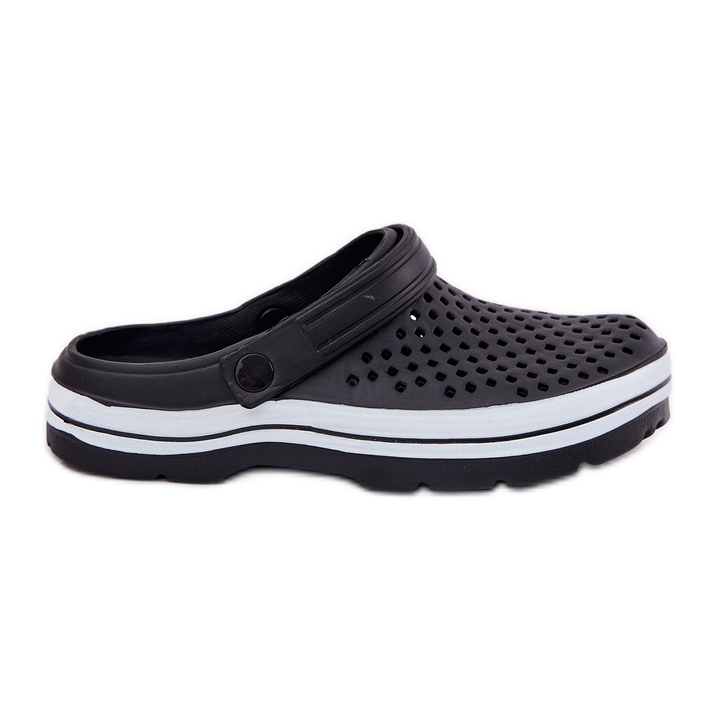 EVento Fekete férfi hab papucs