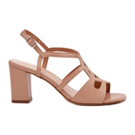 Női sarok Sergio Leone SK884 BEGE -vel bézs Női sarok Sergio Leone SK884 BEGE -vel bézs