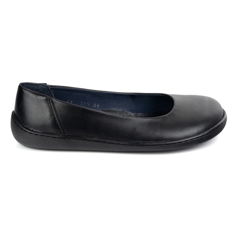 Olivier Mezítláb női minimalista bőr cipő csúszás -1771pol fekete