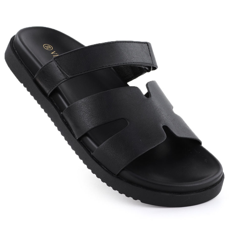 Vinceza Női fekete flip flops vineza 17401
