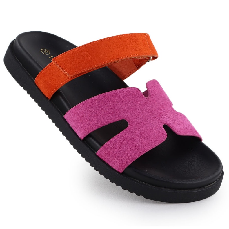 Vinceza Női flip flops rózsaszín narancssárga vineza 17401