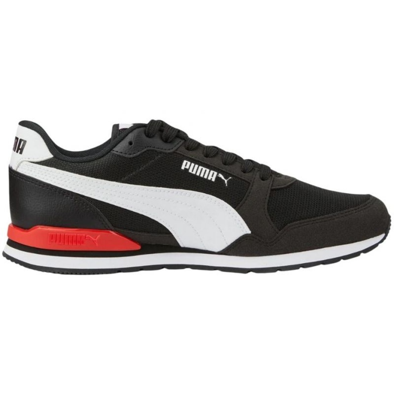 Puma St Runner v3 hálós cipő 384640 08 fekete Puma St Runner v3 hálós cipő 384640 08 fekete
