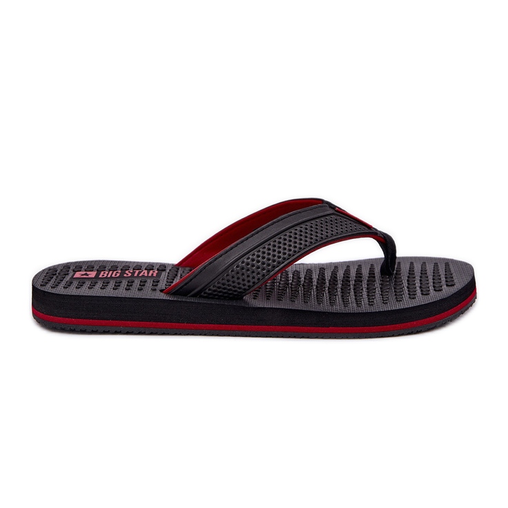 Férfi flip -flops Big Star RR174441 fekete