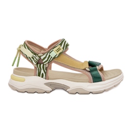 Női tépőzáras szandál D.Franklin DFSH406003 Zöld