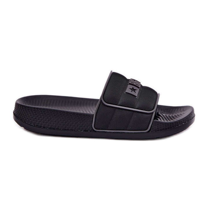 Big Star Férfi nagy csillag RR174A043 fekete flip -flops