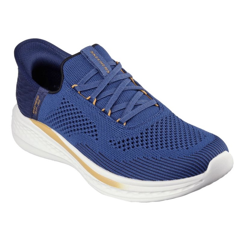 SKECHERS SLADE-QUALTO 210810-BLU cipő kék