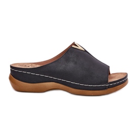 EVento Kényelmes női ékek fekete ékek