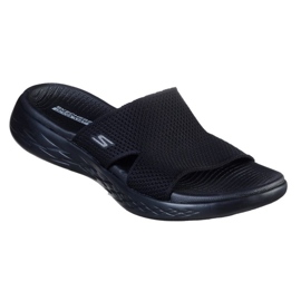 Skechers on-the-go 600 flip flops-óceáni oldal 140003-BBK fekete